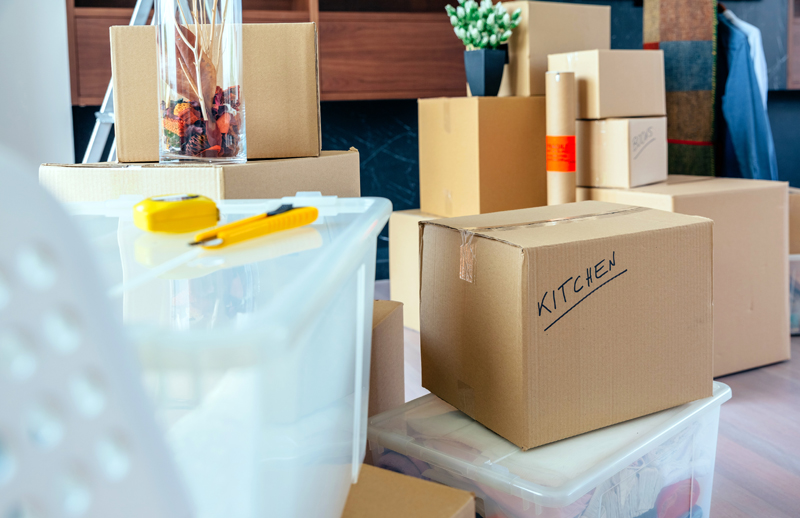 A Simple System for Labelling Moving Boxes