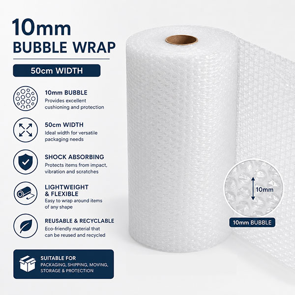 10mm Bubble Wrap — 5m (BW-05)