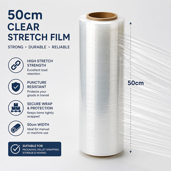 Clear Stretch Wrap (SW-15)