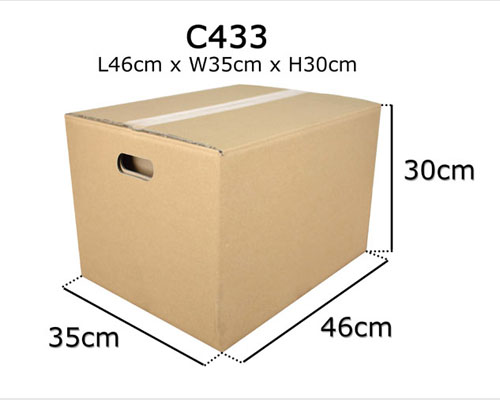Compact Double-Wall Carton Box (C433)