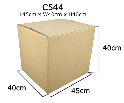 Medium Double-Wall Carton Box (C544)