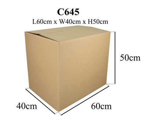 Large Double-Wall Carton Box (C645)